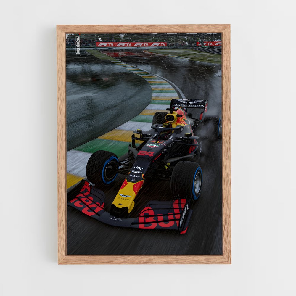 Poster Formula de cars – affiche Voitures de Formule 1 (vue 4)
